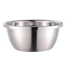 304 스테인레스 대형 깊은 대야 김장 대형 가정용 깊은 원형 양념통 영업용 식당, 모델 세면 43CM  높이 14CM