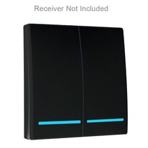 리모컨 무선 전등 스위치 433Mhz 스마트 RF 원격 제어 수신기 푸시 버튼 컨트롤러 벽 패널 송신기 2 웨이/3 웨이 멀티, [03] 2 Button Transmitter