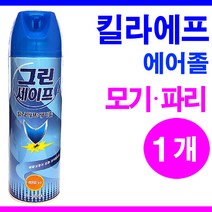 그린세이프 킬라에프에어졸 400ml 파리모기 에프킬라, 1