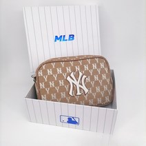 MLB 자모카메라백 NY양키스 앤티크 플라워 크로스백