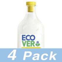 에코버 섬유유연제 가드니아 바닐라 25Wl Ecover Weichspuler Gardenie Vanille 750Ml 4개