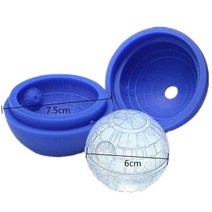 실리콘얼음트레이 아이스크림 얼음메이커 6.5cm 대형 실리콘 아이스 볼 메이커 3D 빅 라운드 구 Hgh 모양 큐브 몰드 트레이 위스키 업그레이드, [04] 6cm Single Ball B