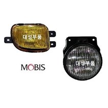 대성부품/마이티 안개등/마이티2 안개등/E마이티 안개등/모비스/순정/완셋트/앗세이/2.5톤/3.5톤/파맥스/H3/화물차/대형트럭/황색/백색/기아/파맥스 안개등/2.5T/3.5T/중, E마이티 안개등 조수석(백색)