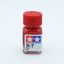 타미야 X7 레드 유광 10ml 에나멜도료 TAMIYA