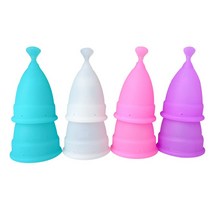 생리컵 생리컵추천 위생생리컵 1 pcs 실리콘 생리 컵 생리 레이디 기간 생리 컵 coletor 생리 여성용 위생 컵, s, 하얀