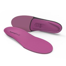 Superfeet 다목적 서포트 로우 아치 안창(블랙) - 얇고 타이트한 신발을 위한 트림 투 핏 교정용 신발 인서트 - 전문가 등급, Berry, 10.5-12 Women