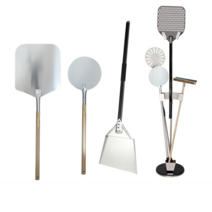 업소용 화덕 피자 삽 주걱 이태리 오븐 받침대 12인치, 9인치금속원형삽1.4m