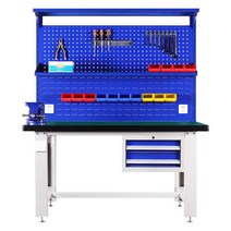 작업다이 정전기 방지 테이블 고무깔판 미끄럼방지, 1200x600 싱글 테이블 + 싱글 백보드