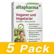 알타파마 비건 비타민 미네랄 Altapharma Veganer Und Vegetarier Vitamine 30정 5개