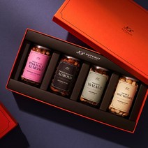 넛츠넛 견과류 프리미엄 선물세트 하루견과 4종 마카다미아 딜라이트 컬렉션 명절선물, B세트(마카다미아/브라질넛/구운캐슈넛/아몬드)