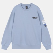 [유솔] 소매 라벨 기모 맨투맨 ULMA21T04_NC불광