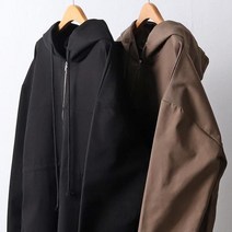 오버핏 후드 야상점퍼 109F189S 빅사이즈 여성