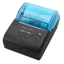블루투스 영수증 프린터 열전사지 휴대용 POS 프린터, 안드로이드 또는 애플 + USB