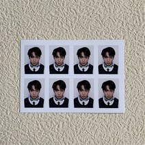 산리오 보관함 굿즈 더보이즈 포토카드 포카 THE BOYZ 1인치 증명사진 증사 카드 팬 컬렉션, 8.9x12.7cm, Sang Yeon