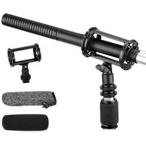 BOYA XLR Microphone Professional Cardioid Mini Shotgun Condenser Mic with 12-48 Phantom Power for V, 02 BY-BM6060
