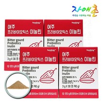 자애촌 여주 프리바이오틱스 유기농 아가베 이눌린 30포, 4박스-4개월분