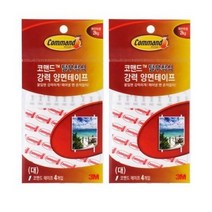 쓰리엠 코맨드 리필 테이프 대 4p, 2개입