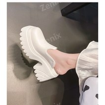 슈퍼힐 샌들 여성용 하이힐패션 크록스샌들 10cm 키높이샌들