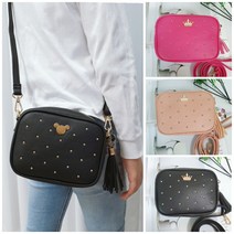 디즈니 미키 티아라 여아 크로스백 초등학생 핸드폰가방 신학기 선물