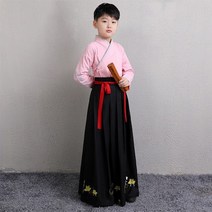 한복 반티 가 새로운 중국 스타일 고대 자수 hanfu 면화 전통적인 두 조각 정장 옷