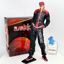 31CM 슬램덩크 애니메이션 피규어 사쿠라기 하나미치 카에데 루카와 하루코 아카기 PVC 액션 피규어 소장 모델 완구 어린이 선물, 31cm in box