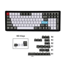 분필키캡 PBT 염료승화 키캡 세라믹 도자기 콕스키캡 건담 마리오 롤 커스텀키캡 OEM 125 | 레이저 에칭 두꺼운 pbt 키 세트 | 안시 iso 61 64 68 84 87, 맞춤형 탑 프린트, 전용 키캡