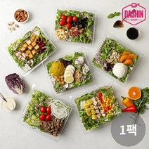 [다신샵] 신선한 한스푼 샐러드 도시락 6종 1팩 / 주문 후 제조, 두부 샐러드 1팩