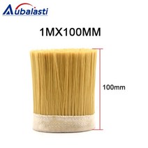 산업용 업소용 먼지 집진기 1M x 70mm 브러시 진공 청소기 조각 기계 집진기 커버 CNC 라우터용, 03 1Mx100mm Yellow