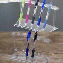 펜 진열대 투명 아크릴 상품 문구점 볼펜 꽂이 투명연필꽂이 아크릴연필꽂이 펜진열대