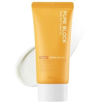 어퓨 퓨어 블록 내추럴 데일리 선크림 SPF45 PA+++ 50ml 219209, 50ml x 1개