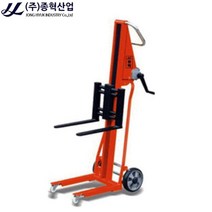 종혁산업 HS-120 수동 윈치형 스태커 포크리프트 리프트