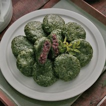 이마시야 밥알 쑥 찰떡 간식 찹쌀떡 팥 앙금, 40g, 통팥30+견과류30