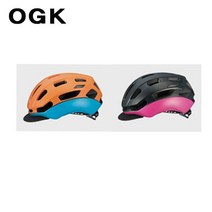 OGK 이월한정 KOOFU 도시 스타일 헬멧 글로스베, 솔레오렌지 LXL