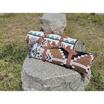 스웨그샵 에스닉 캠핑 쇼파 러그 가죽 스트랩 포함