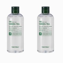 토니모리 더촉촉 그린티 노워시 클렌징 워터 300ml X2