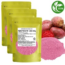 신영몰 국산 백년초 분말 가루 200g 제주산 백년초열매 100%, 3팩