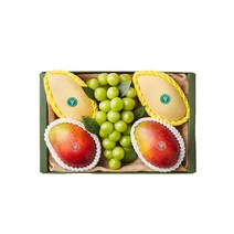 [새해토퍼증정]달콤 샤인머스캣&망고혼합2.3kg [~1/17 주문시까지 설 전 배송 이후 주문건 설 이후 순차배송]