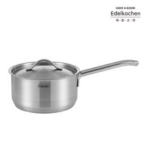 에델코첸 바닥3중 클래식 편수냄비 16cm (사틴), 단품