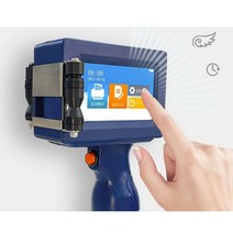 휴대용 잉크젯 핸드마킹기 각인기 일부인 날인기 인쇄, H1휴대용잉크젯프린터+HP파란색잉크카트리지