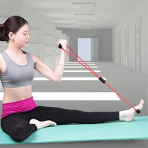 실내 요가 필라테스 스트레칭 트레이너 홈트운동기 근육이완 허리살 유연성, 딥그린