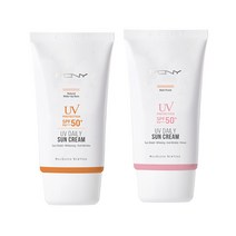 맥퀸뉴욕 UV 데일리 선크림 1+1, 수분선크림+수분선크림, 50g