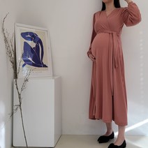 임부복원피스 만삭사진 만삭드레스 임산부출근룩 선물
