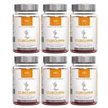 Elixirvit 185배 미셀화 커큐민 Nova Sol 60정 X 6병 (6개월분), 6개