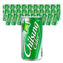 롯데 칠성 사이다 190ml x 60캔, 단품