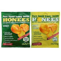 Honees 허니스 맨솔 기침 드롭 캔디 2가지맛 각20개입 Cough Drops 2 Flavors