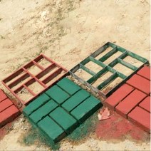 보도블럭틀 콘크리트 금형 모양내기 시멘트 장식 문양