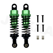혼다pcx쇼바세트 골드 블루 알루미늄 쇼크 업소버 댐퍼 65mm for rc car 118 wltoys a959 a969 a979 k929 rc car upgrade parts, 초록
