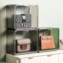 명품가방 보관함 피규어 전시장 아크릴 장식장 케이스 레고 진열대 인형, 2단, 그레이