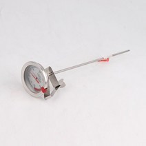 기름온도계 델키 스테인레스 표시형 가정용온도계 250mm, 색상:[색상]본상품, 단품