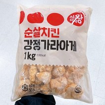 식자재왕 순살치킨 강정가라아게 1kg, 일반포장 동절기만, 1개